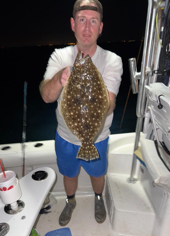 Flounder from Night Trip